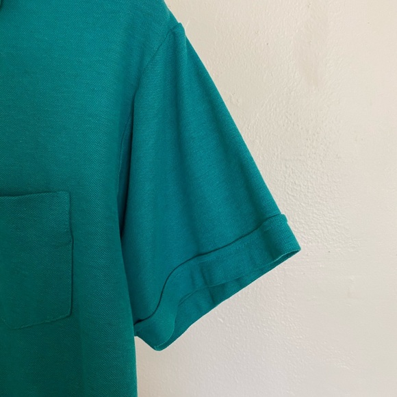 Vintage Main Stream Teal Polo Shirt - Picture 12 of 13